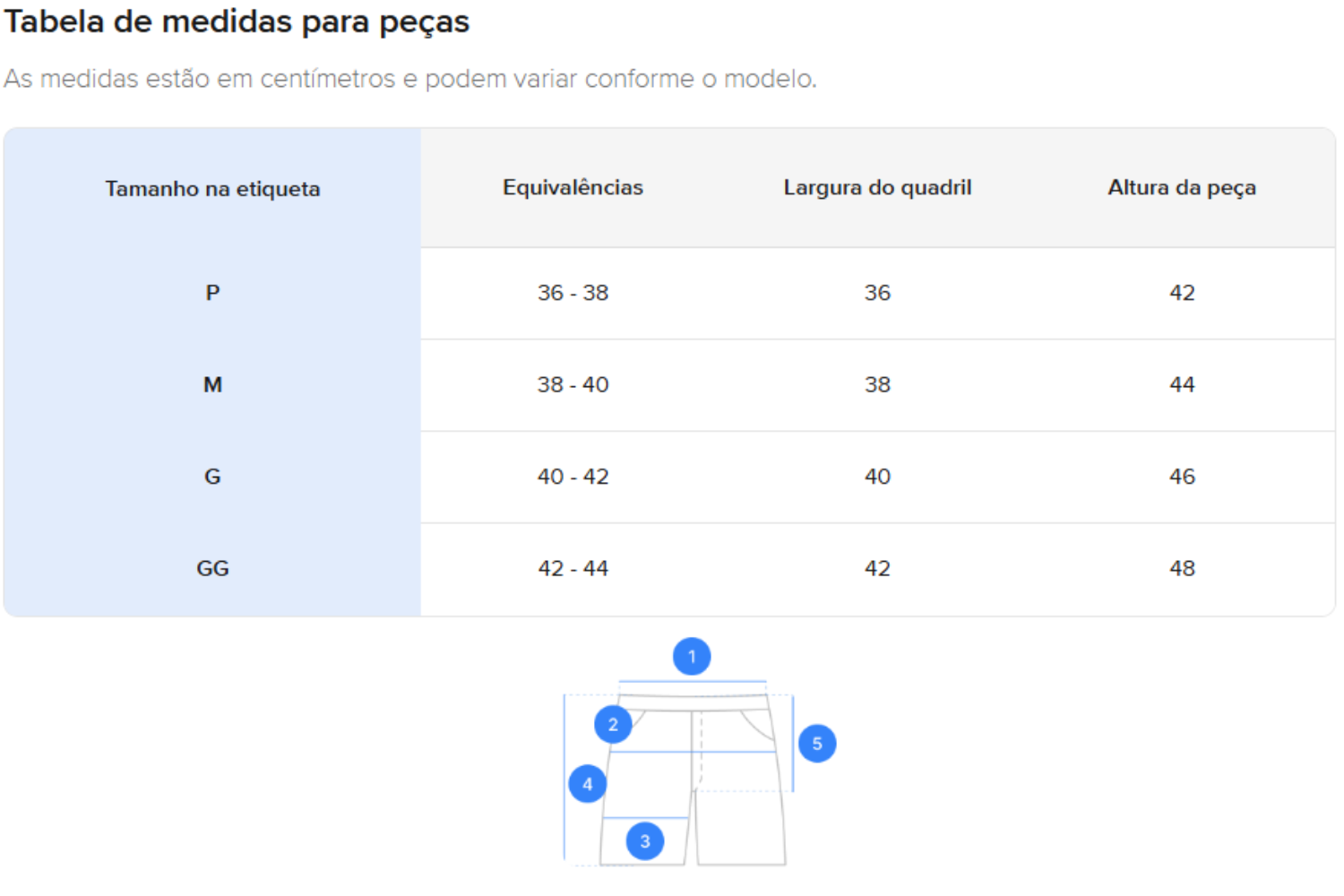 BERMUDA DE ALTA QUALIDADE DE COMPRESSÃO